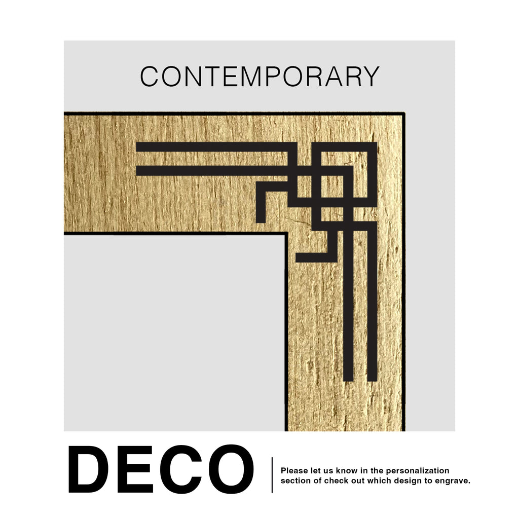 Corner Art Deco Design for Quartet