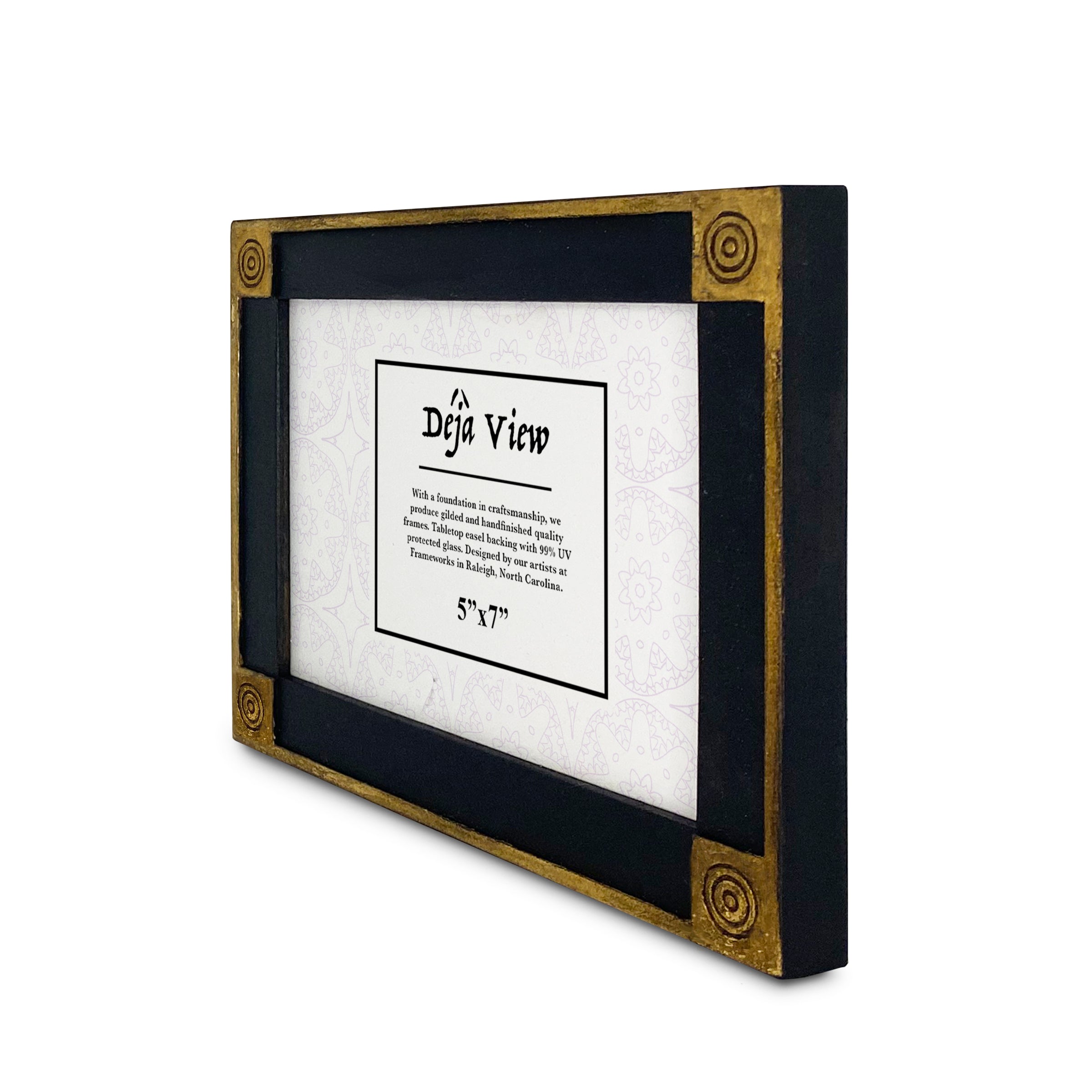 Duke side view art deco frame