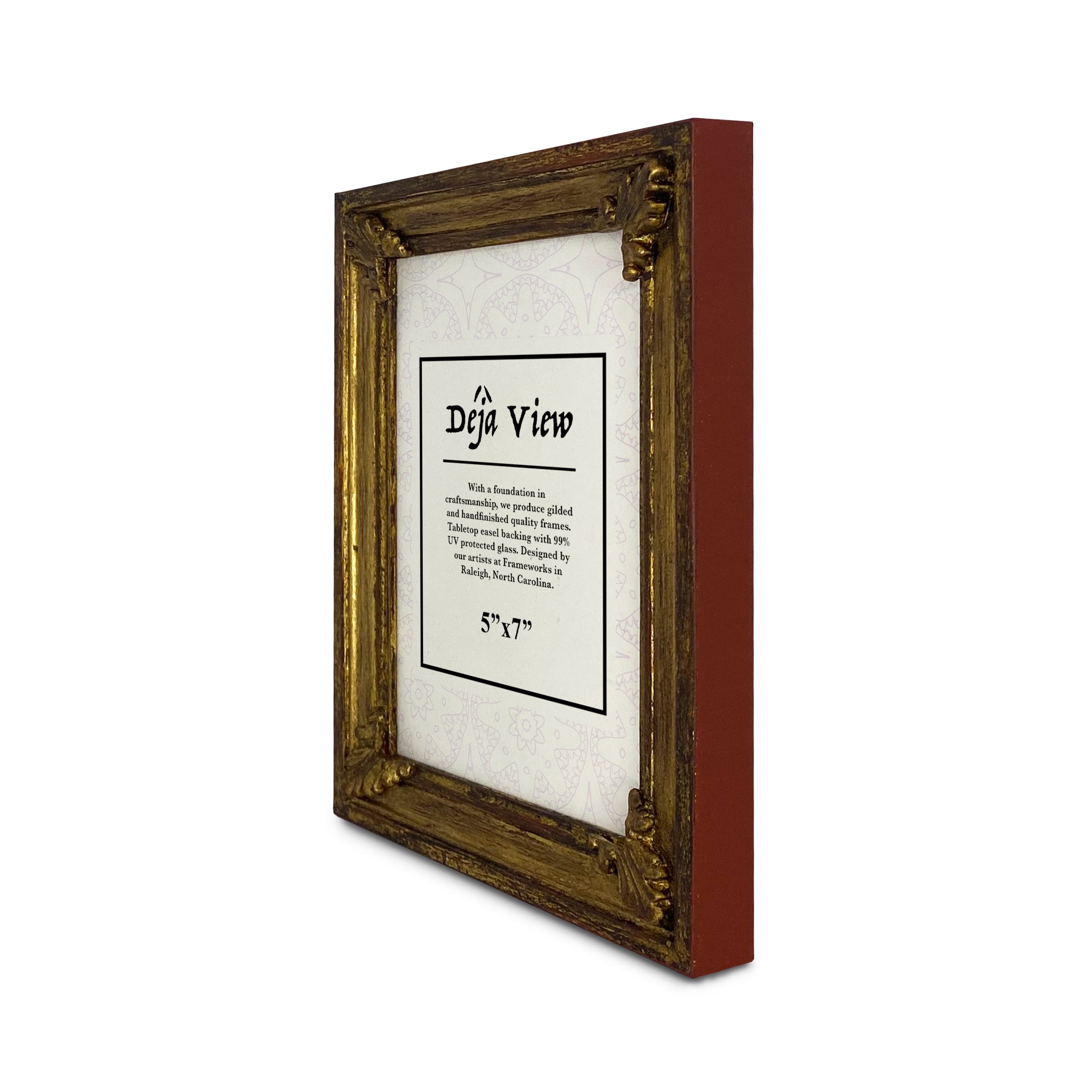 Side of Empress gilded frame 